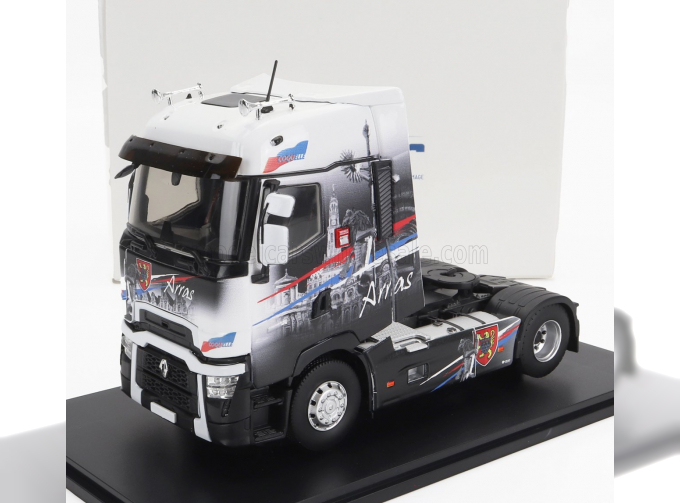 RENAULT T-line High Tractor Truck Arras 2-assi (2021), Black White