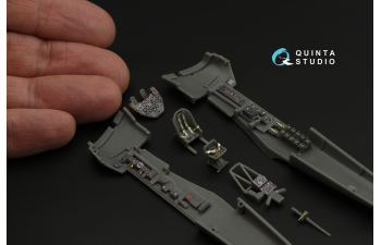 3D Декаль интерьера кабины Ju 87B/Ju 87R (Airfix)