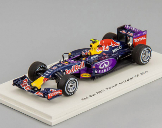 Red Bull RB11 Renault Australian GP #26 Infiniti Red Bull Racing Daniil Kvyat (2015), blue / purple