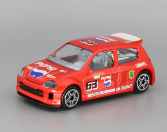 RENAULT Clio Trophy #63, red