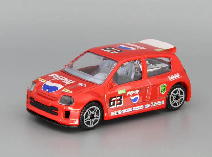 RENAULT Clio Trophy #63, red