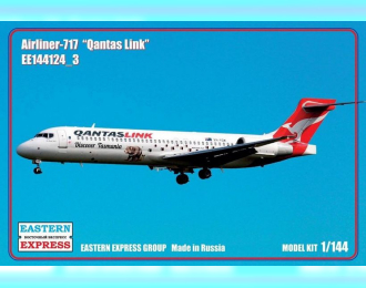 Сборная модель Авиалайнер Boeing 717 (Qantas link)