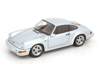 PORSCHE 911 (964) RS with Speedline-Rims (1996), polar silver