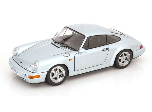 PORSCHE 911 (964) RS with Speedline-Rims (1996), polar silver
