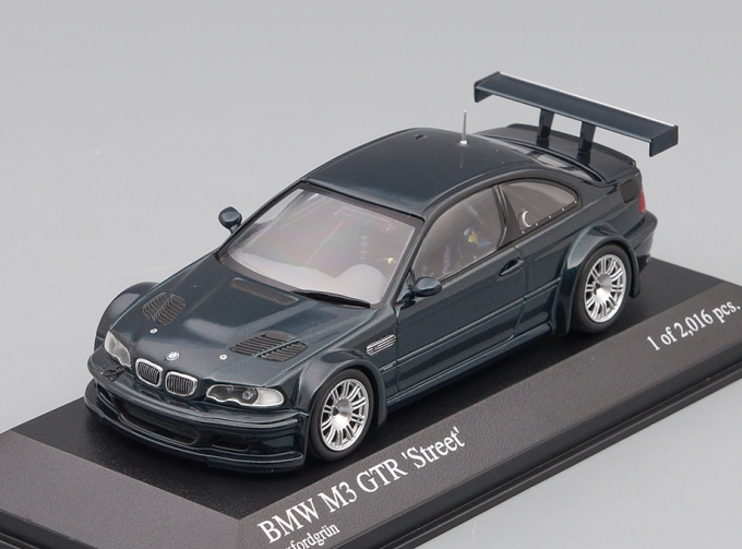 BMW M3 GTR "Street" (2001), green metallic