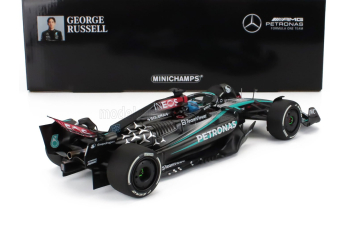 MERCEDES-BENZ GP F1 W15 Eq Performance Team Amg Petronas Motorsport №63 Winner Austrian Gp (2024) George Russell, Black Silver Green