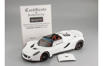 LOTUS Hennessey Venom GT Spyder (2010), white