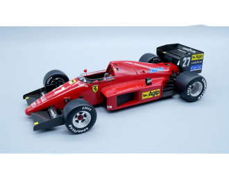FERRARI F1  F1/86 N27 2nd Austrian Gp (1986) Michele Alboreto, Red
