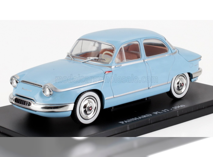 PANHARD Pl17 (1960) - Con Vetrina - With Showcase, Light Blue