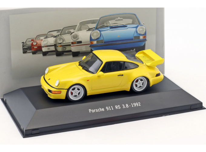 Porsche 911 RS 3.8 1992 (yellow)