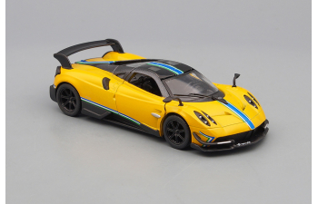 PAGANI Huayra BC with printing (2016), yellow