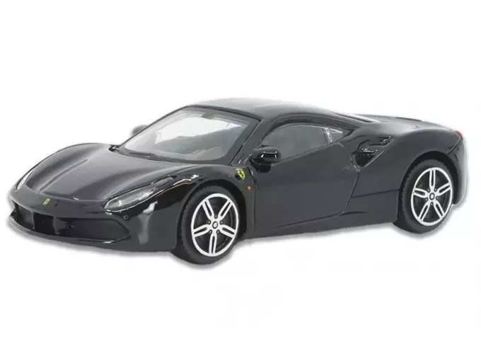 FERRARI 488 GTB, black