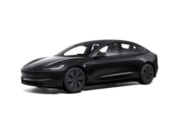 TESLA Model 3 (2021), Solid Black