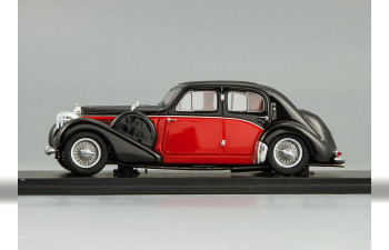 BUGATTI 57 Galibier 1939, black / red