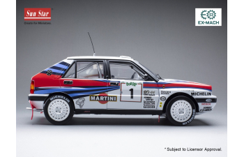 LANCIA Delta HF Integrale 16V #1 Winner Rallye Sanremo M.Biasion/T.Siviero (1988)