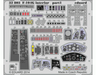 F-104G interior S.A. Italeri