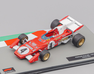 FERRARI 312 B2 №4 Jacky Ickx (1971), red