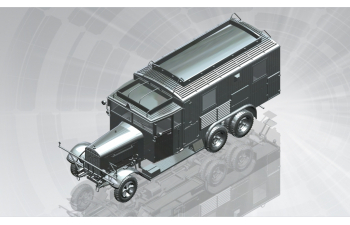 Сборная модель Henschel 33 D1 Kfz.72 Германский автомобиль радиосвязи ІІMB