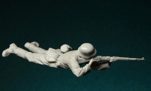Сборная модель Фигура Немецкий пехотинец