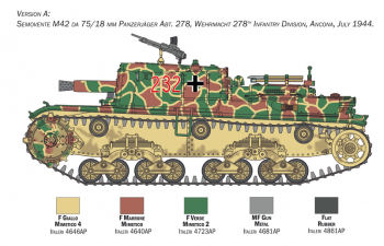 Сборная модель Самоходка M42 da 75/18