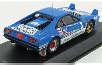 FERRARI 308 Gtb N 3 Rally El Corte Ingles 1985 A.zanini, Light Blue White