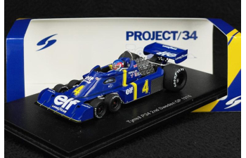 TYRRELL F1 P34 ELF 6-WHEELS №4 2nd Sweden GP (1976) Patrick Depailler