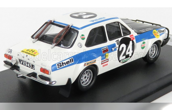 FORD Escort Mki (night Version) №24 Rally East African Safari (1971) T.Makinen - H.Liddon, White Blue Black