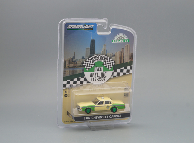 (Greenlight!) CHEVROLET Caprice "Chicago Checker Taxi" 1987 