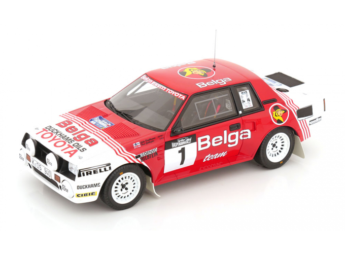 TOYOTA Celica Twin Cam No 1 Rally Haspengouw, Kankkunen/Gallagher (1985)