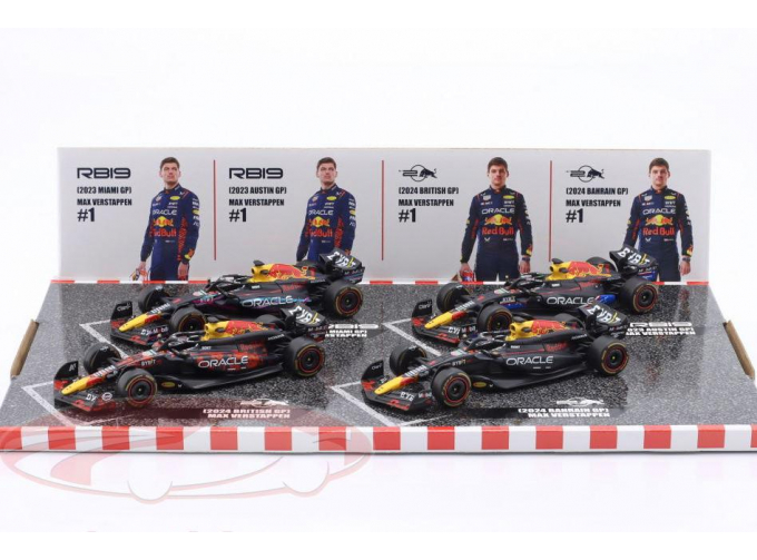 RED BULL Racing RB19 & RB20 Formula 1 World Champion (2023-2024) Max Verstappen