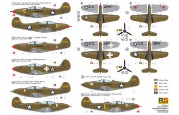 Сборная модель P-39 D/F Airacobra