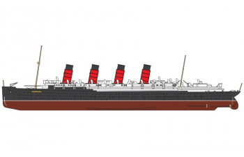 Сборная модель RMS Mauretania