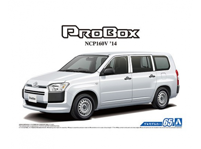 Сборная модель Toyota NCP160V Probox '14