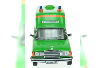 MERCEDES-BENZ W123 300 D Ambulancia Deco, green