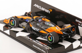 McLAREN F1 Mcl38 Team Mclaren №81 Season (2024) Oscar Piastri, Orange Black