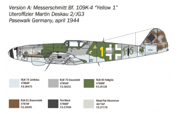 Сборная модель Bf 109 K-4