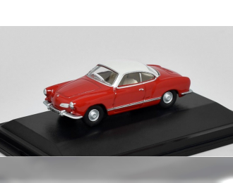 VOLKSWAGEN Karmann Ghia Coupe (1964), red/white