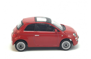 FIAT 500, red