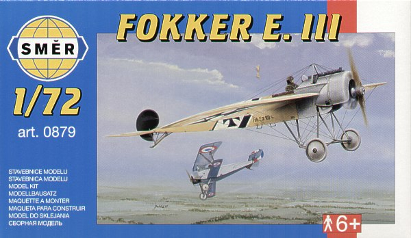 Сборная модель Самолёт Fokker E.III