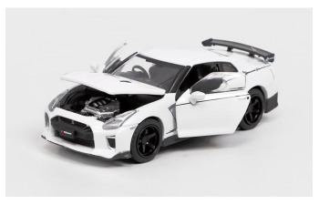 NISSAN GT-R (R35) Advan Racing GT, white
