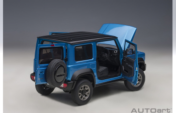 SUZUKI JIMNY Sierra (JB74), blue / black roof