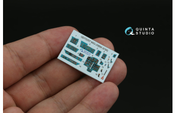 3D Декаль интерьера кабины МиГ-25БМ (ICM)