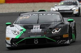 LAMBORGHINI Huracan Gt3 Evo 2 Team Ags Events №8 24h Spa (2023) L.Gorini - A.Borga - N.jamin, Black White
