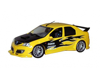 RENAULT Logan Dacia Tuning 2005, Yellow