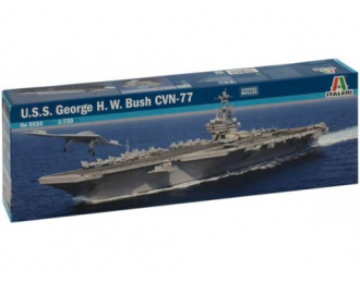 Сборная модель корабль U.S.S. George H.W.Bush CVN 77