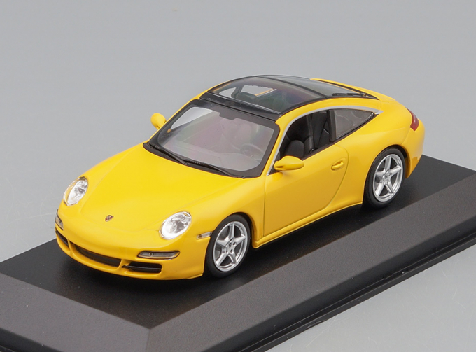 PORSCHE 911 Targa 2006, yellow