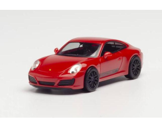 PORSCHE 911 Carrera 4S Coupe, red
