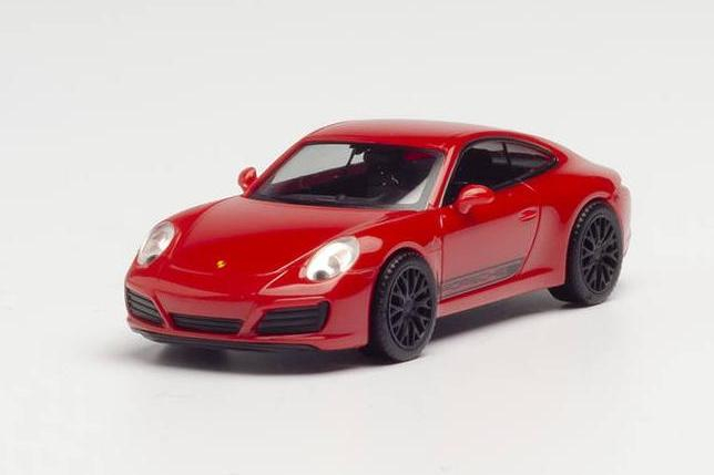 PORSCHE 911 Carrera 4S Coupe, red