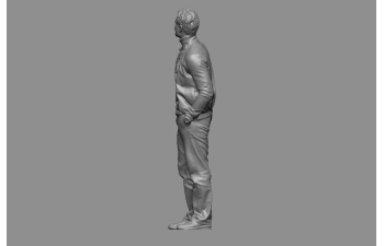 Фигурка Мужчина с усами (под покраску)