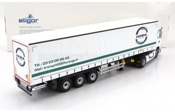 IVECO FIAT S-way 510 Truck Telonato Transphil Transports (2021), White Green